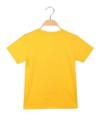 T-shirt girocollo da bambino con stampa