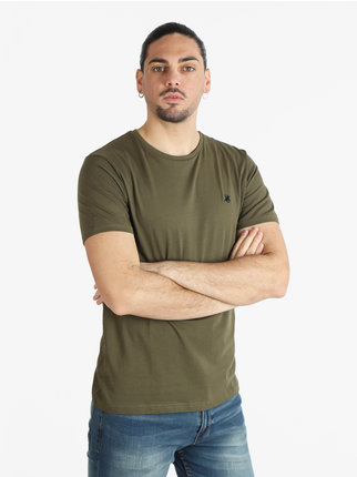 T-shirt homme manches courtes avec logo