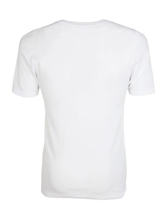 T-shirt intima bianca girocollo