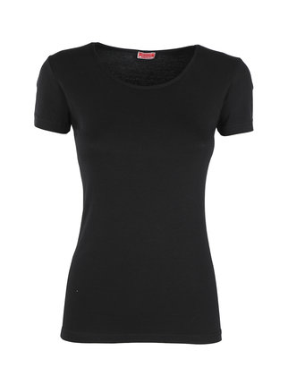 T-shirt intima girocollo da donna in cotone