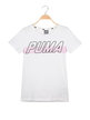T-shirt logo Alpha  t-shirt blanc avec imprimé