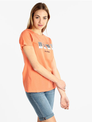 T-shirt manica corta donna con stampe