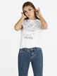 T-shirt manica corta donna segno zodiacale Acquario