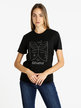 T-shirt manica corta donna segno zodiacale Gemelli