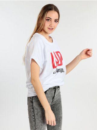 T-shirt manica corta modello oversize