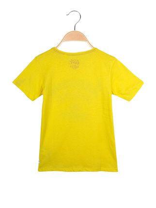 T-Shirt mit Baumwollscirtte