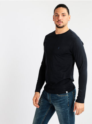 Uomo Abbigliamento da T-shirt da T-shirt a manica lunga T-shirt a maniche lungheDIESEL in Cotone da Uomo colore Grigio 