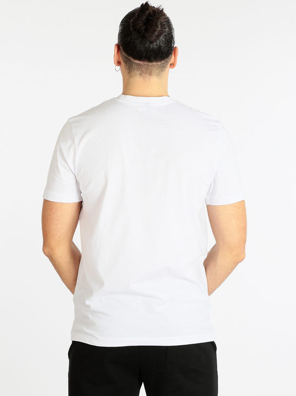 T-shirt uomo in cotone con scritta