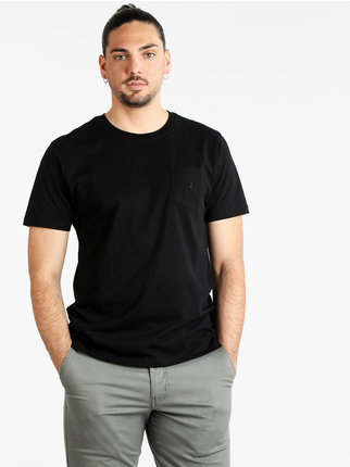 T-shirt uomo manica corta con taschino