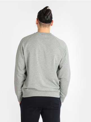 TB0A2FED Men's cotton sweatshirt with writing