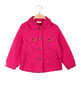Teddy bear jacket for girls with buttons