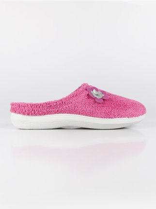 Terry cloth slippers for women