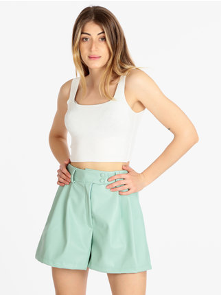 Top cropped donna