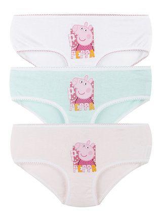 Peppa Pig Tris girl briefs with print: for sale at 2.49€ on