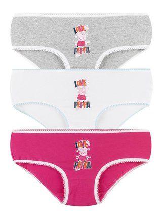 Tris girl briefs with print