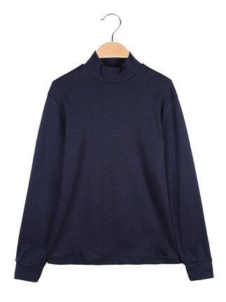 Turtleneck sweater for children in warm cotton