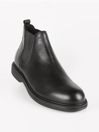 U OTTAVIO C  Men's leather chelsea boots