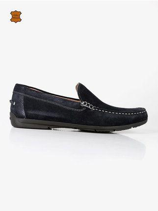 U SIRON A Men's suede loafers