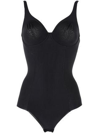 Underwired bodysuit without padding C cup
