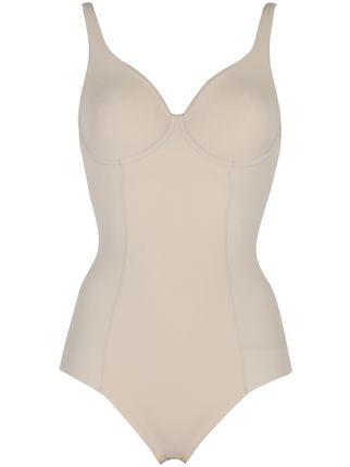 Underwired bodysuit without padding D cup