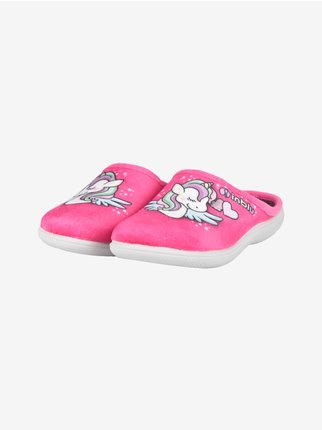Unicorn girl slippers