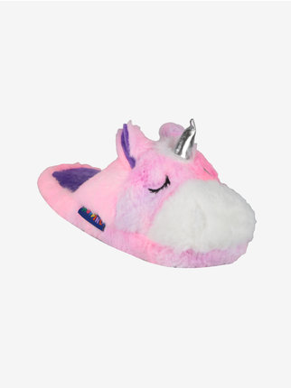 Unicorn slippers for girls