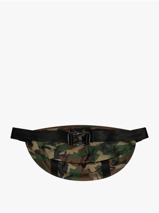 Unisex camouflage fanny pack in fabric