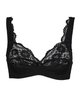 Unlined bra with lace