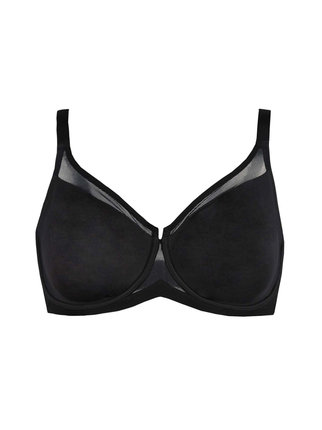 Unlined bra with underwire