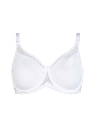 Unlined bra with underwire