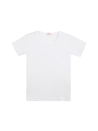 Unterwäsche-T-Shirt für Mädchen aus Interlock-Baumwolle