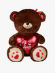 Valentine's Day plush with heart and I LOVE YOU writing
