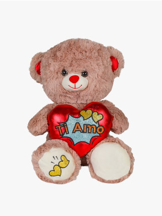 Valentine's Day plush with heart "I LOVE YOU"