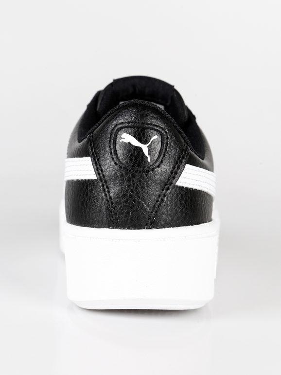 Vikky Stacked L  black low sneakers
