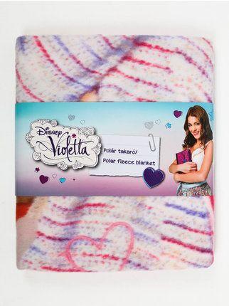 Violet plaid blanket