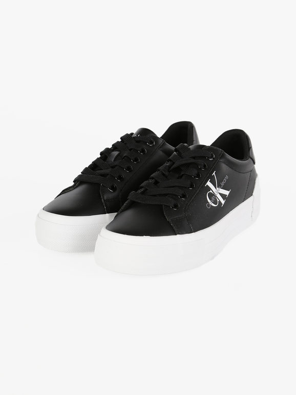 VULC FLATFORM BOLD  Women's leather sneakers with platform