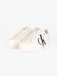 VULC FLATFORM OVER BRAND  Sneakers in pelle donna