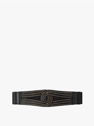 Waist belt with studs