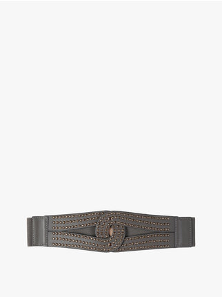Waist belt with studs