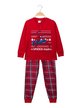 Warm cotton Christmas pajamas for boys