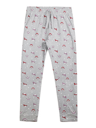 Warm cotton Christmas pajamas for children