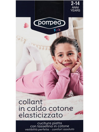 Warm cotton tights for girls