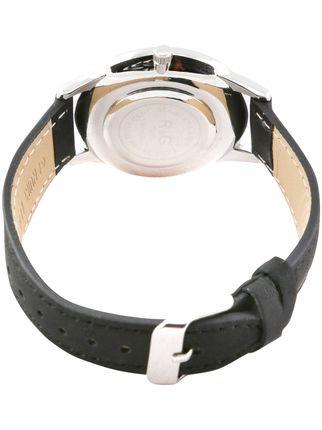 Watch with eco-leather strap