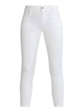 Weiße Push-up-Jeans für Damen