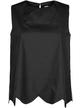 Wide tank top in light cotton