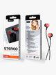 Wired stereo headphones