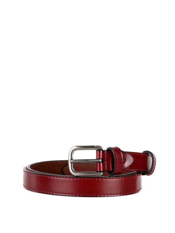 Woman leather belt