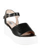 Woman sandals with wedge and platform