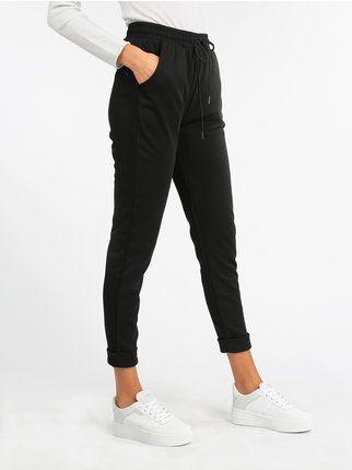 Woman trousers with turn-ups