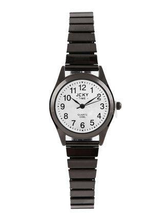 Woman watch with elastic strap